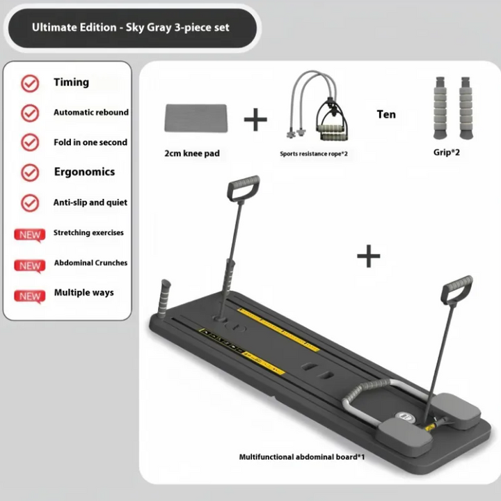 Household Abdominal Wheel Fitness Board